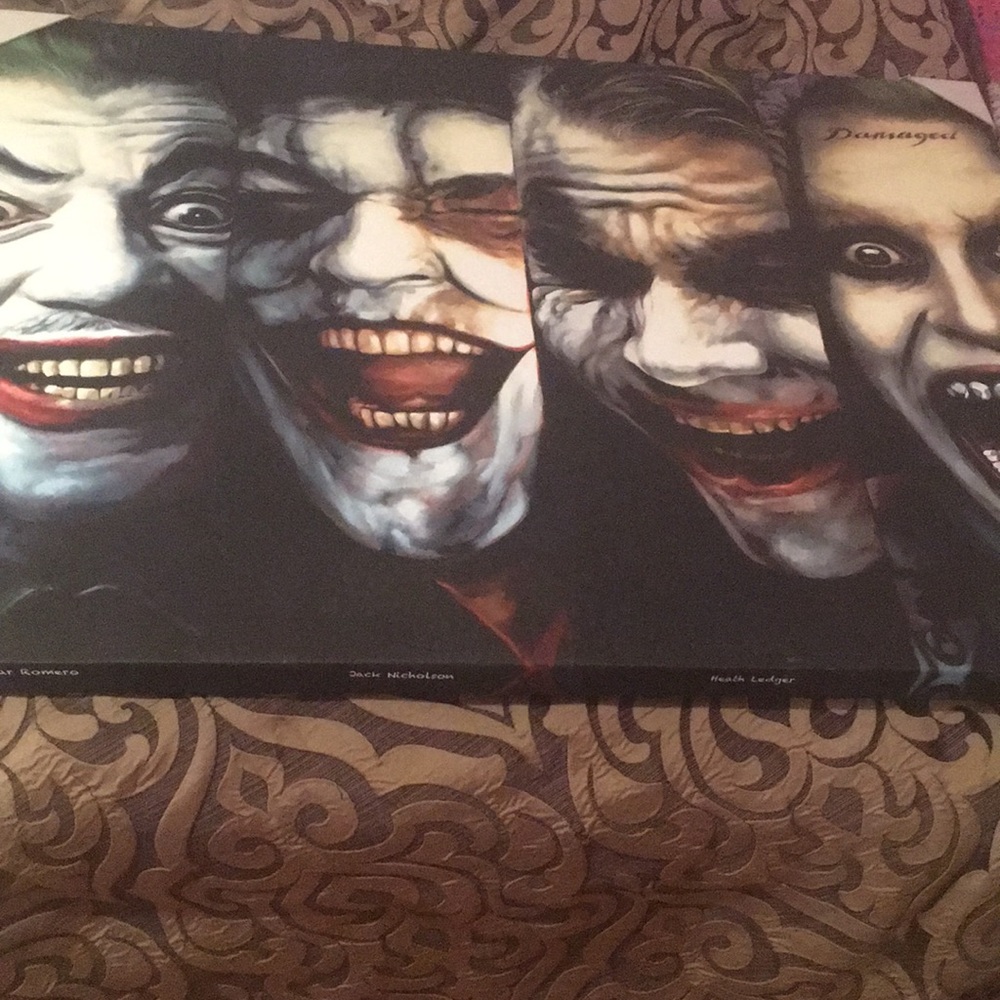 Joker painting